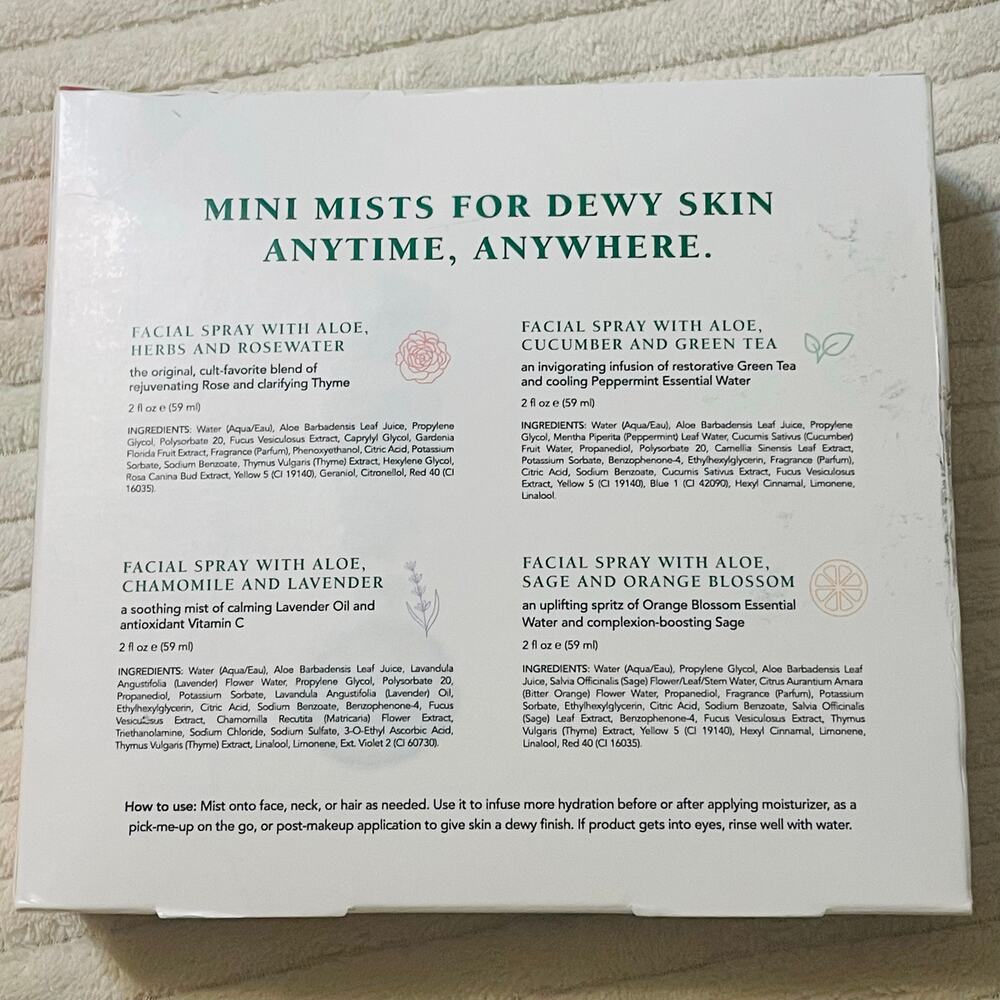 Mario Badescu Mini Mist Collection - New In Box - Picture 2 of 4